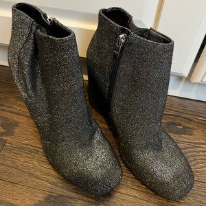 Marc Fisher Sparkly Heeled Ankle Boots